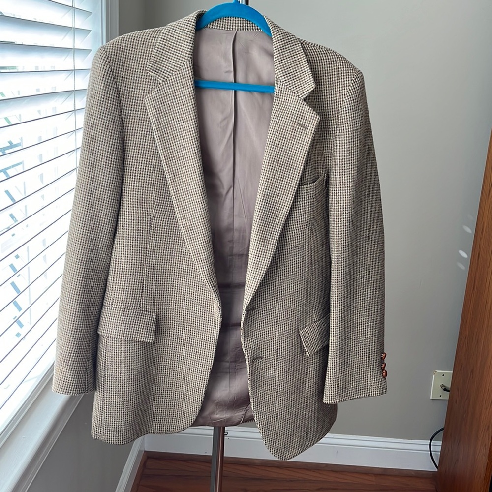 VINTAGE. Webster houndstooth sport jacket
